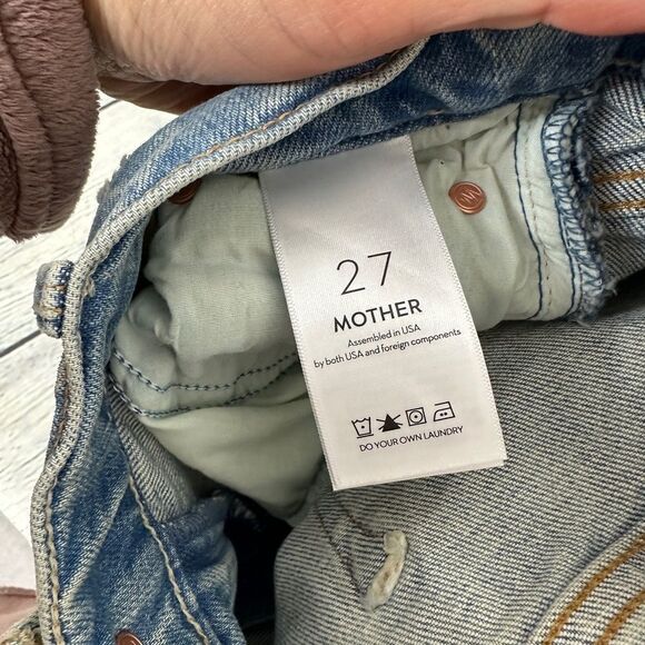 Mother superior high waisted rider skimp the confession jeans size 27 - Picture 8 of 12